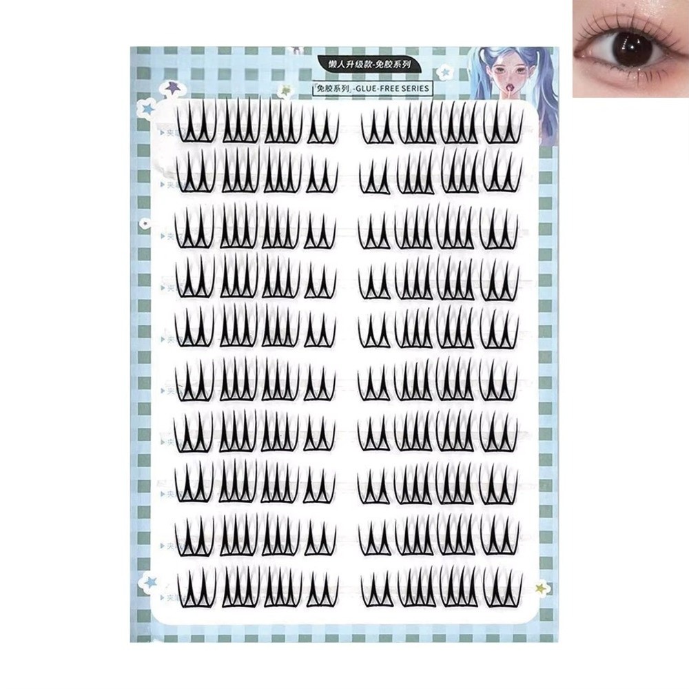 Eyelash Extension Korean Style - Корейские самоклеящиеся накладные ресницы 8-11 мм,