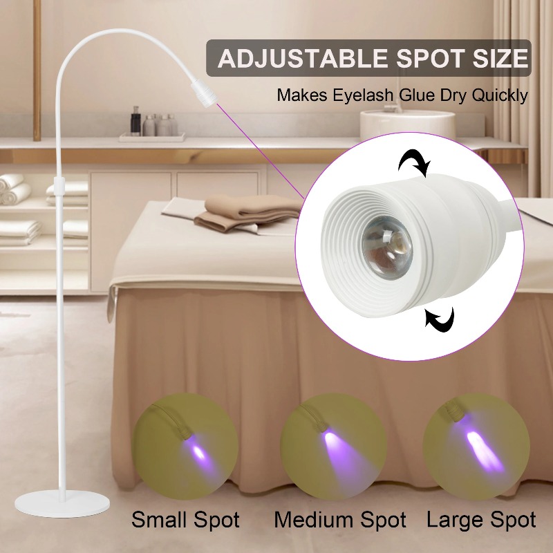 Eyelash Extension With Glue - УФ-лампа для наращивания ресниц и бровей,