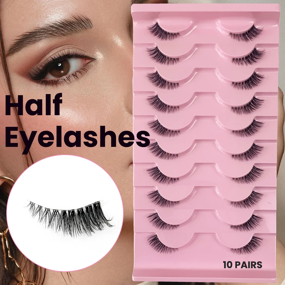 AMSDCN 10 пар 3D синтетических – обзор и цена Eyelash Extension Medium
