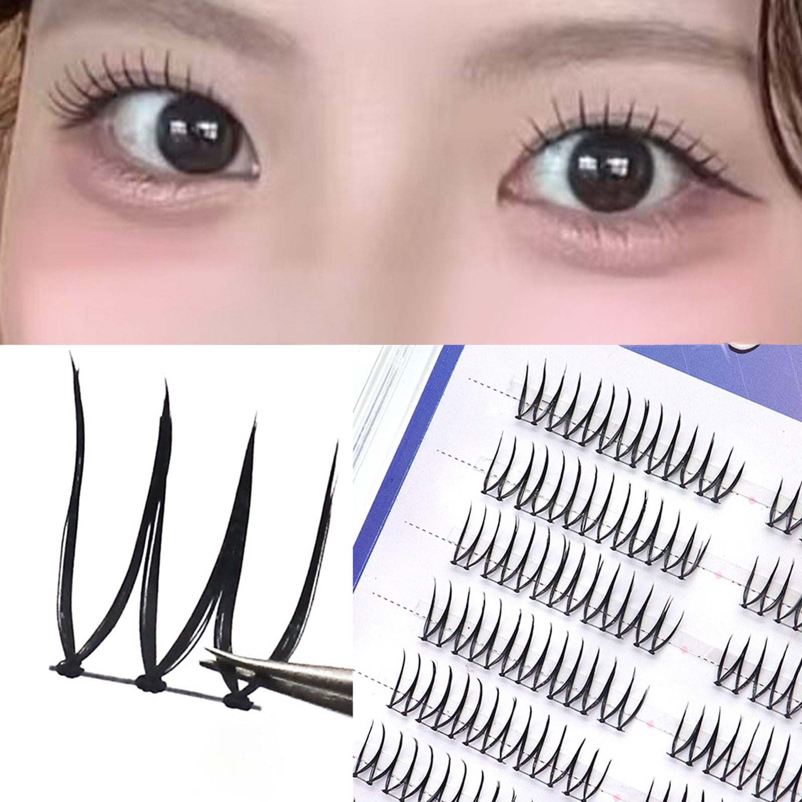 Накладные ресницы в корейском  – обзор и цена Eyelash Extension Korean Style