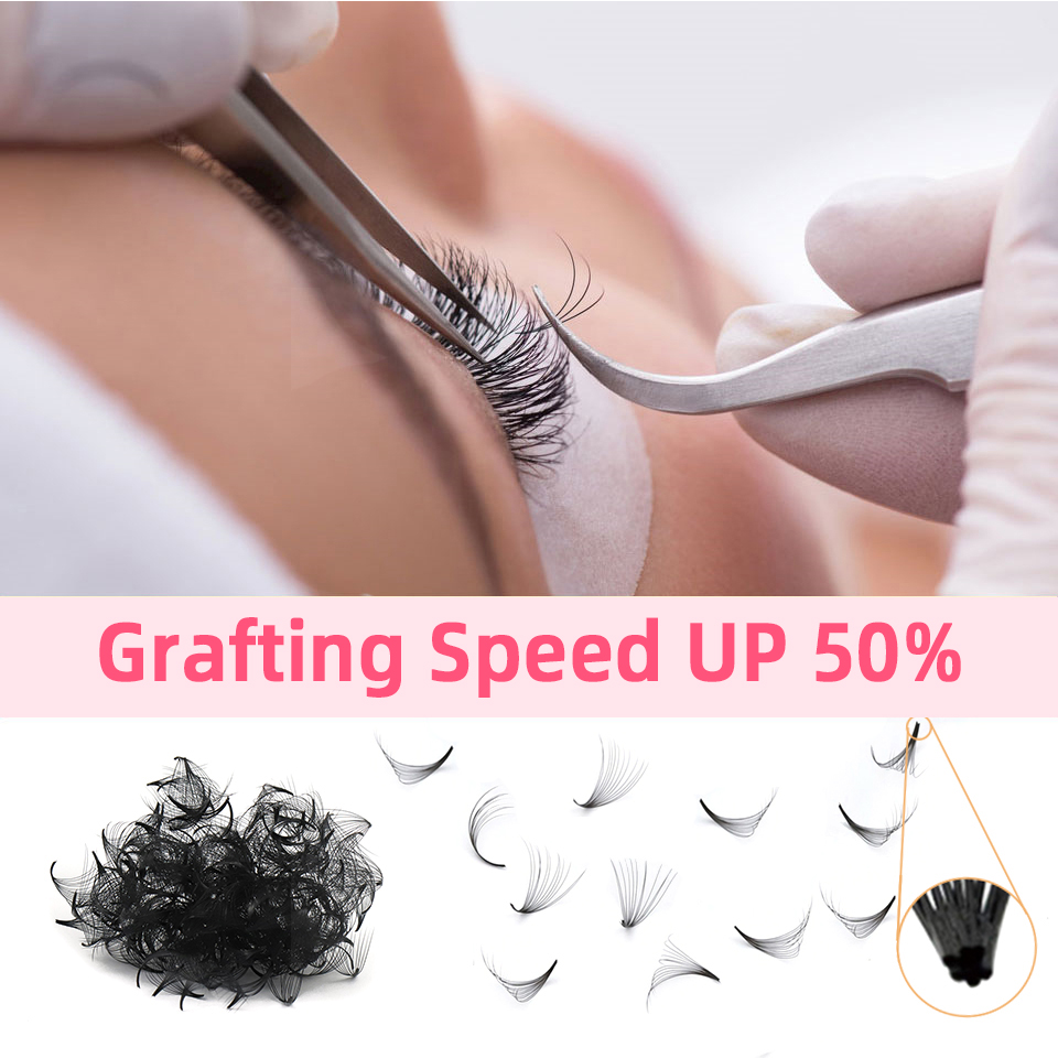 3D-20D готовые блестящие ресни – обзор и цена Eyelash Extension Medium
