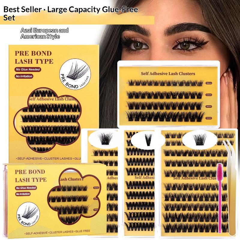 Новый набор для самостоятельно – обзор и цена Eyelash Extension With Glue