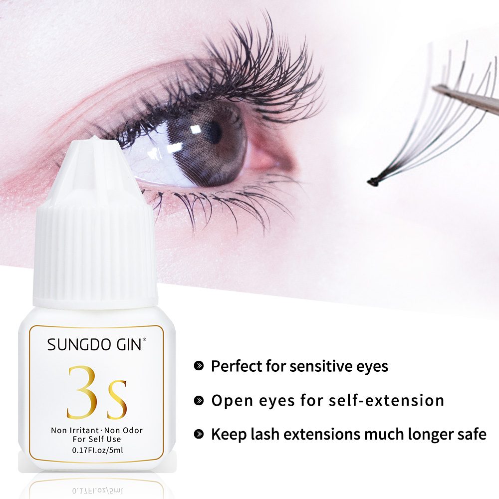 Клей для наращивания ресниц 3S – обзор и цена Eyelash Extension Eye Irritation