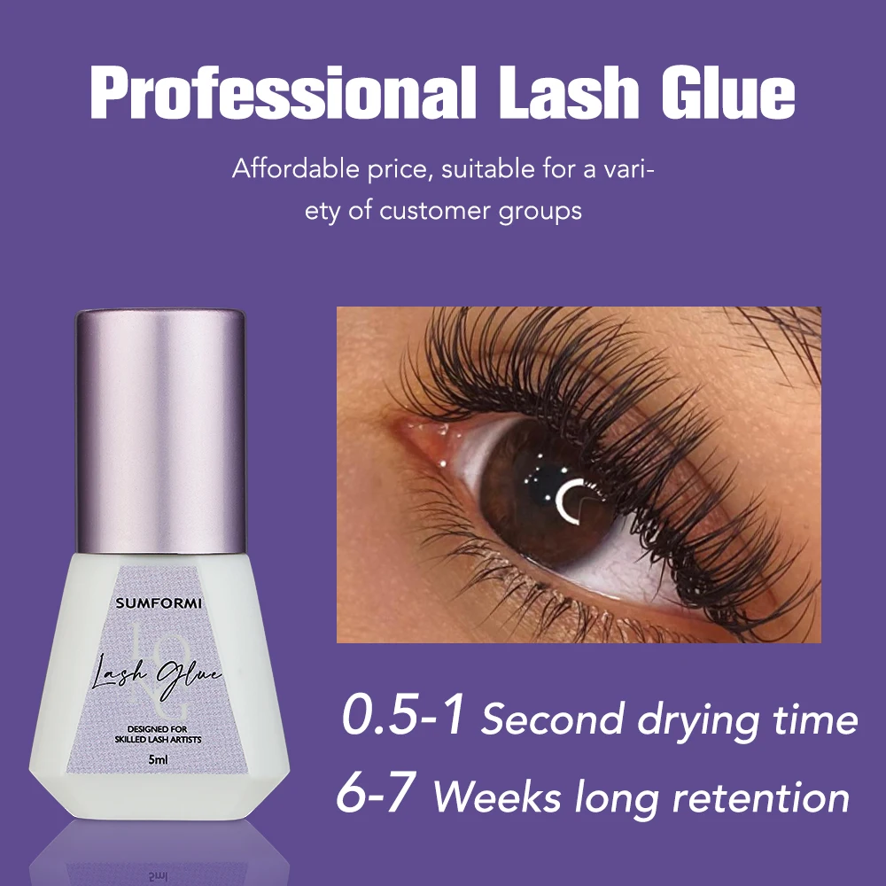 Тонкий черный клей для наращив – обзор и цена Eyelash Extension Eye Irritation