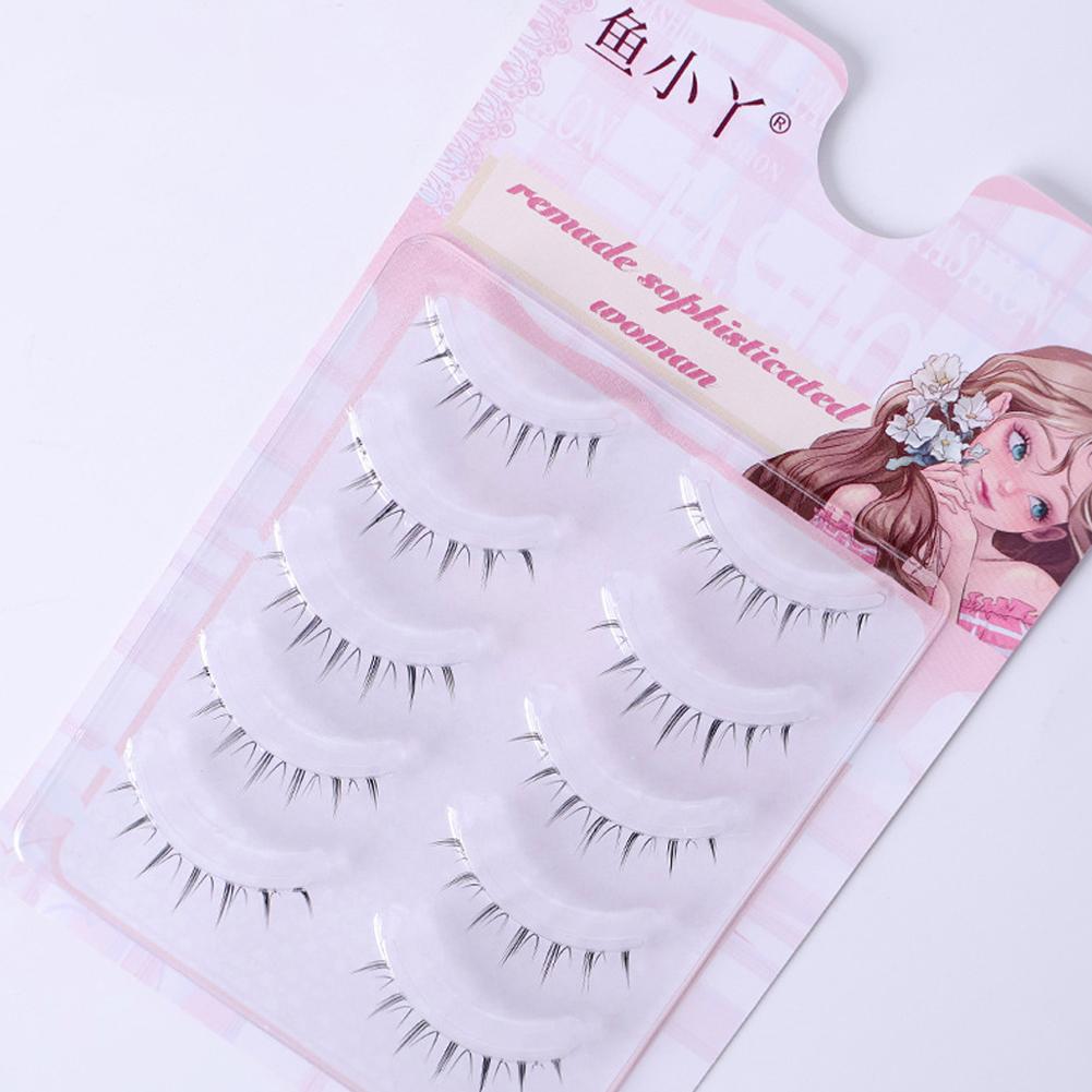 5 пар натуральных нижних ресни – обзор и цена Eyelash Extension Korean Style